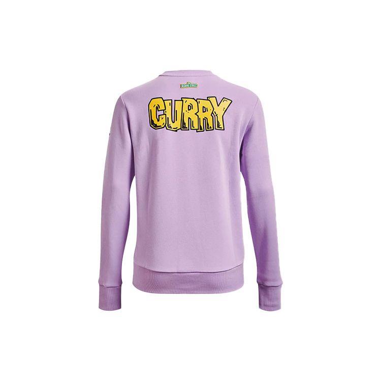 Спортивный пуловер с принтом Under Armour Curry Count Crew — фото 2