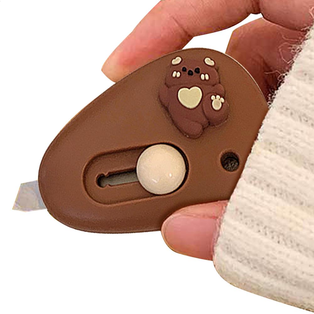 

Package Opener Cutter Cute Small Utility Knives Safety Letter Opener Unpacking Cutting Tool Portable Envelope Slitter For Paper
