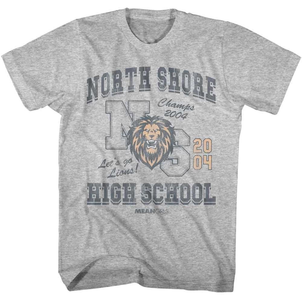 Mean Girls - North Shore High - American Classics - Gray Heather  Short Sle 150