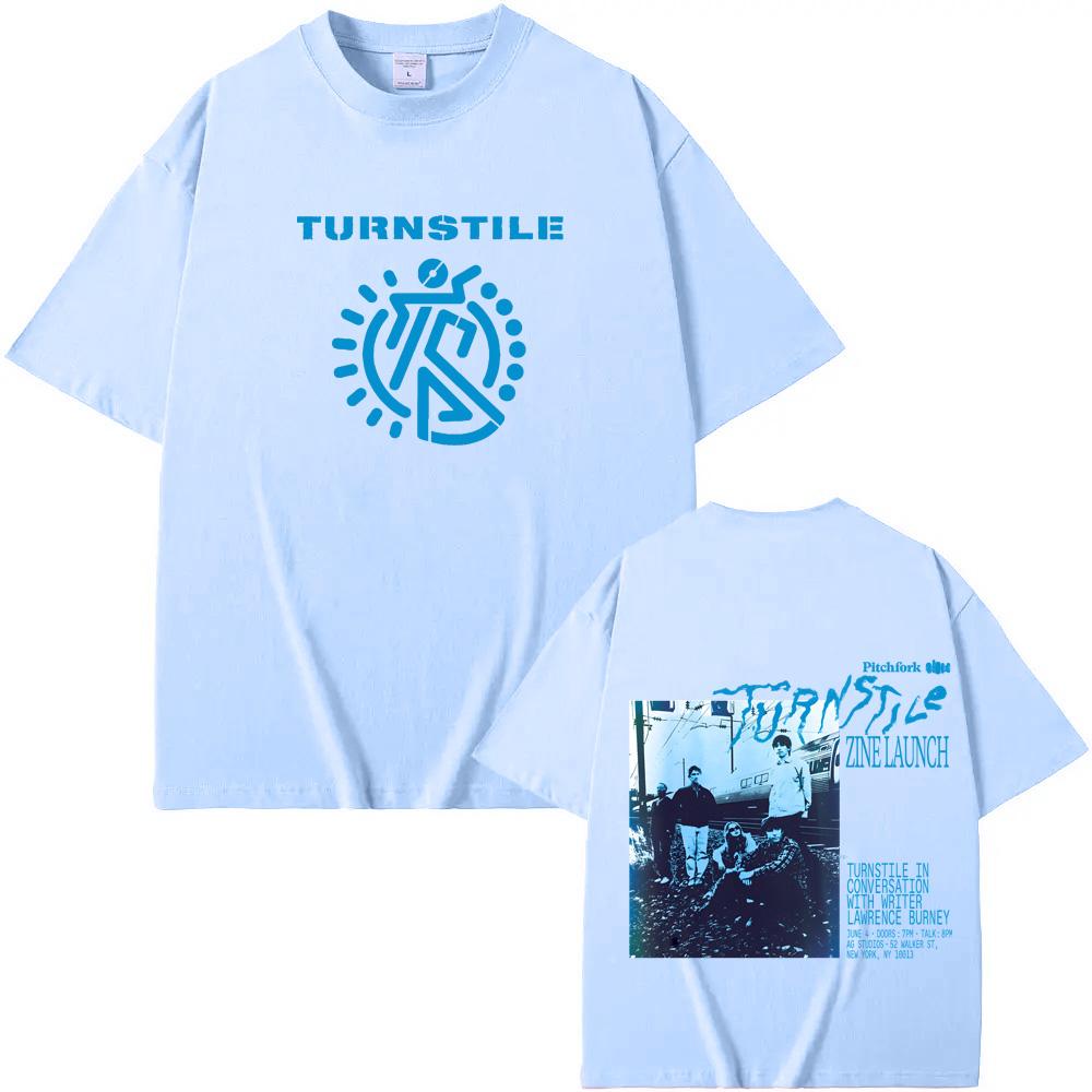 TURNSTILE Tshirts 2025 New Tour Graphic Print T-shirts Men Women Fashion Casual Rock Streetwear Short Sleeve Cotton Tops