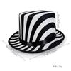 Unisex Checkered Jazz Cabaret Hat Soft Cotton Fabric Perfect For Themed Parties Event