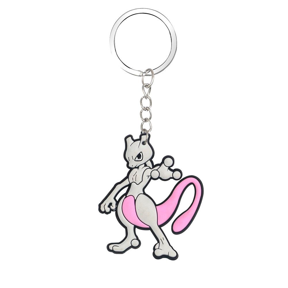 Adorable Keychains: Featuring Pikachu, Squirtle, Bulbasaur & Charizard! Perfect for fans of the iconic cartoon creat