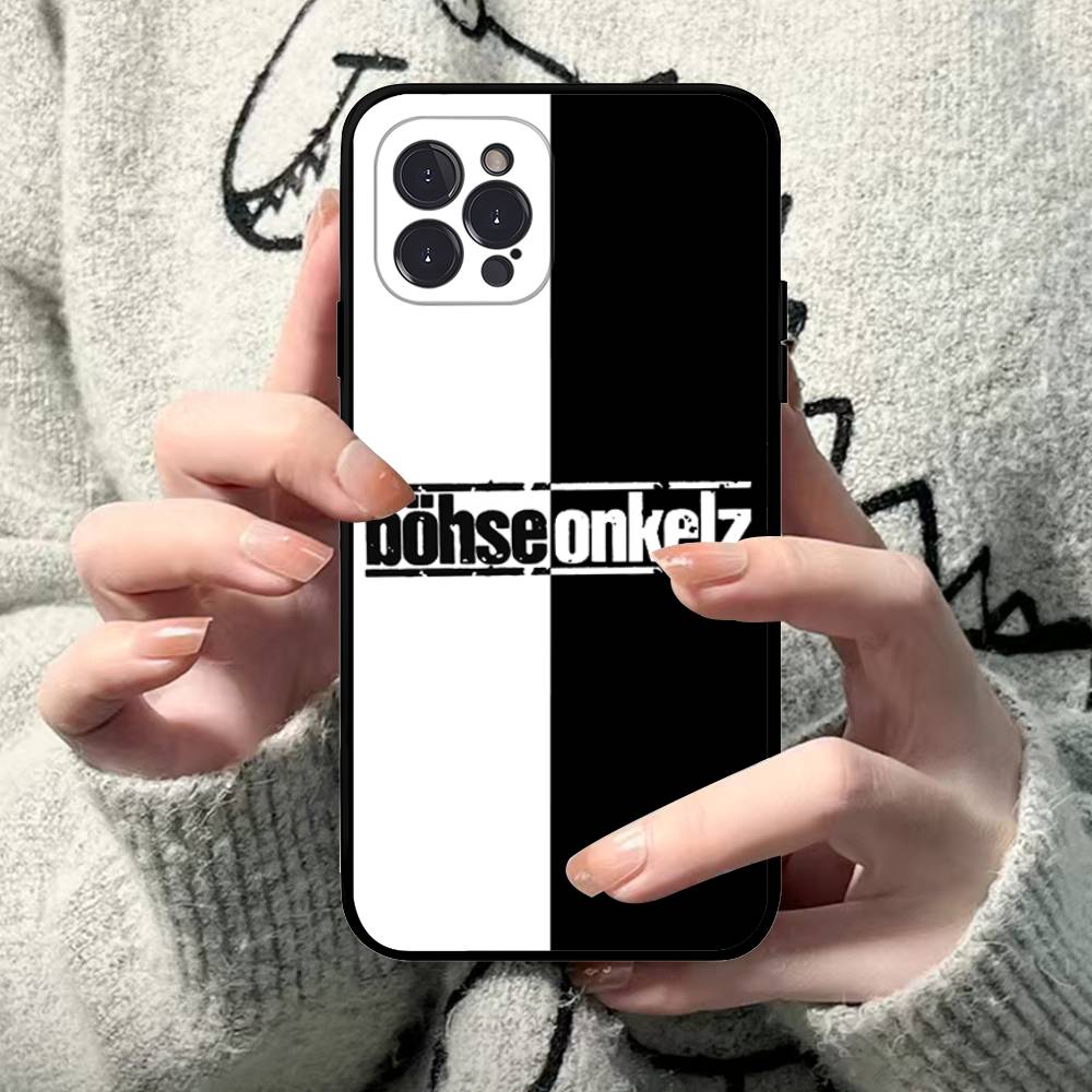 B-Bohse O-Onkelz Band Phone Case For IPhone 17 16 15 Plus X 14 11 12 13 Mini Pro Max Mobile Case