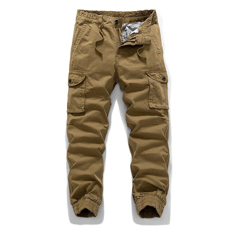 

Men s Loose Multi-pocket Overalls Men s Casual Pants Leggings Men s Trendy Pants High-end Trendy Versatile 38