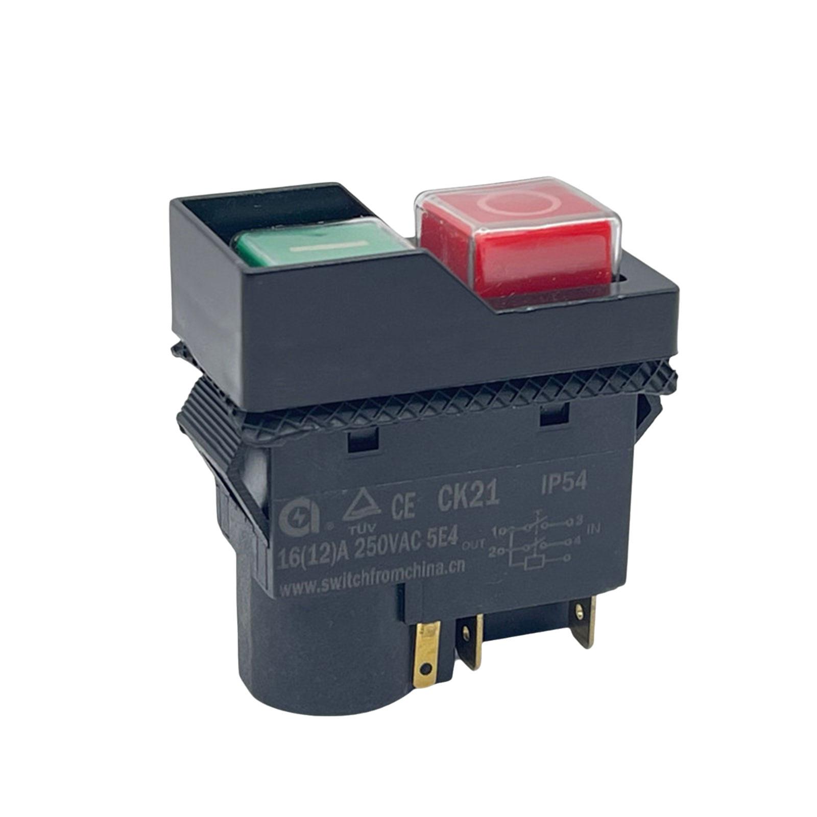 

Advanced CK21 Electromagnetic Component 250V 16A Start Push Button Simple Operate Suitable for Various Applications