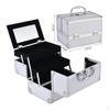 Cosmetic Storage Case with Mirror And Handle for Makeup Tools