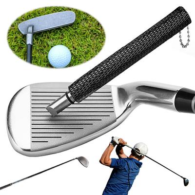 Golf Club Groove Sharpener Stainless Steel Re-Grooving Tool and Cleaner Re-Grooving and Cleaning Tool for Wedges and Irons