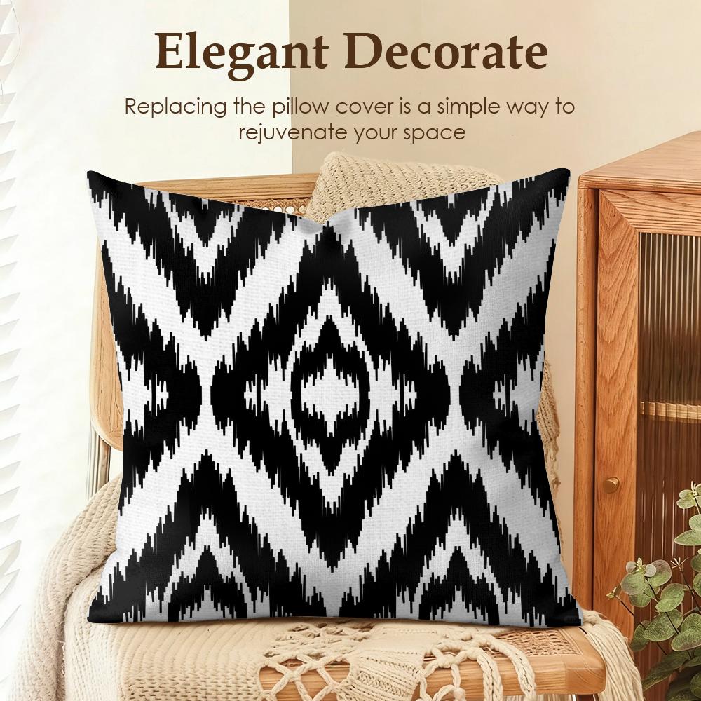Russian Shading Cushion Cover Natural Linen Organic Fabric DoubleSided Printing Sofa Home Decor Gift Pillow Case