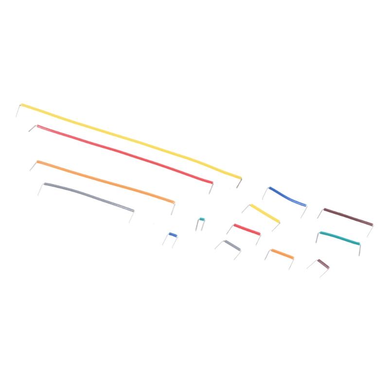 560Pcs 14 Assorted Length Breadboard Jumper Wire Assorted Kits 2-125mm Preformed Breadboard Jumper Wire Enduring