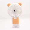 Portable USB Rechargeable Mini Handheld Fan with LED Colorful Light