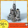 4772PCS MOC Mountain Fortress DIY Puzzle Model Custom Medieval Castle Upgrade Base Xmas Toy Gift by Sleepless Night