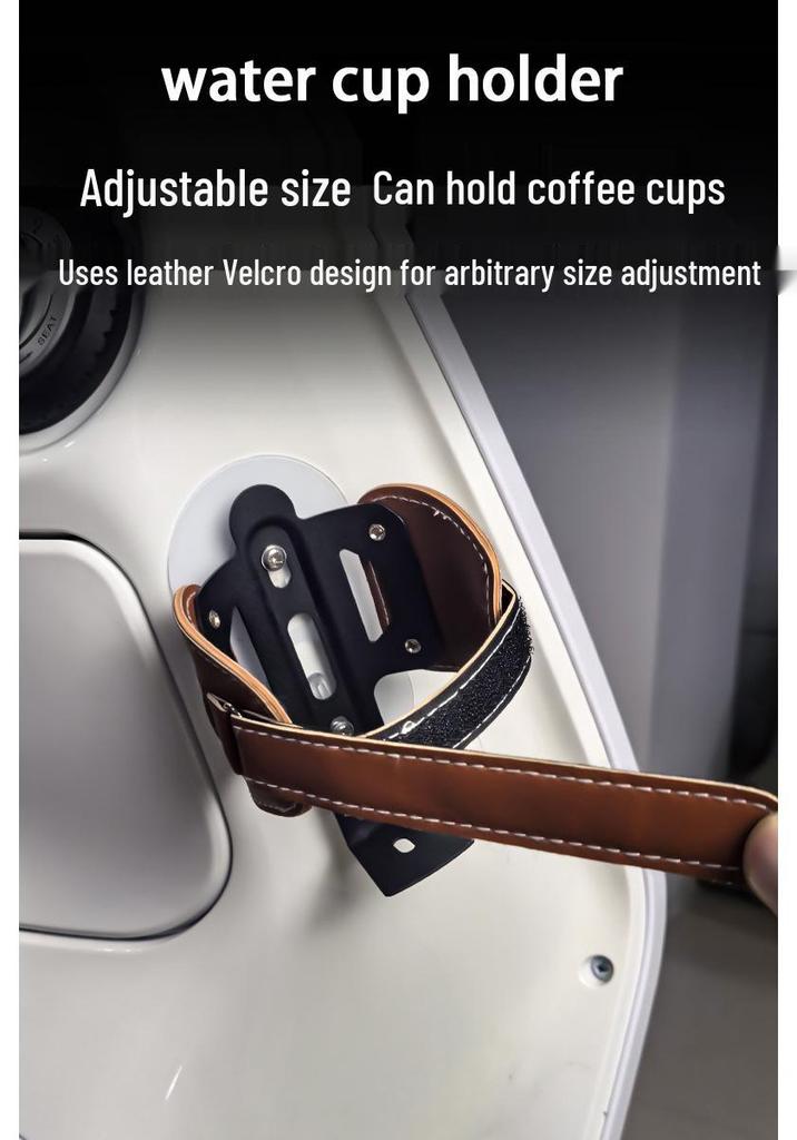 Tianying TX150 Motorcycle No-Drill Cup Holder - Modify Accessories for Drink Bottle