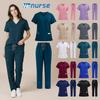 Medizinische Kasack-Uniform-Set für Krankenschwestern für Salon und Arbeitskleidung