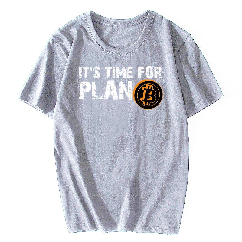Bitcoin Shirt Cryptocurrency Crypto Miner Bitcoin BTC Crypto Design TShirt Men Cotton T Shirt Tees Streetwear Harajuku