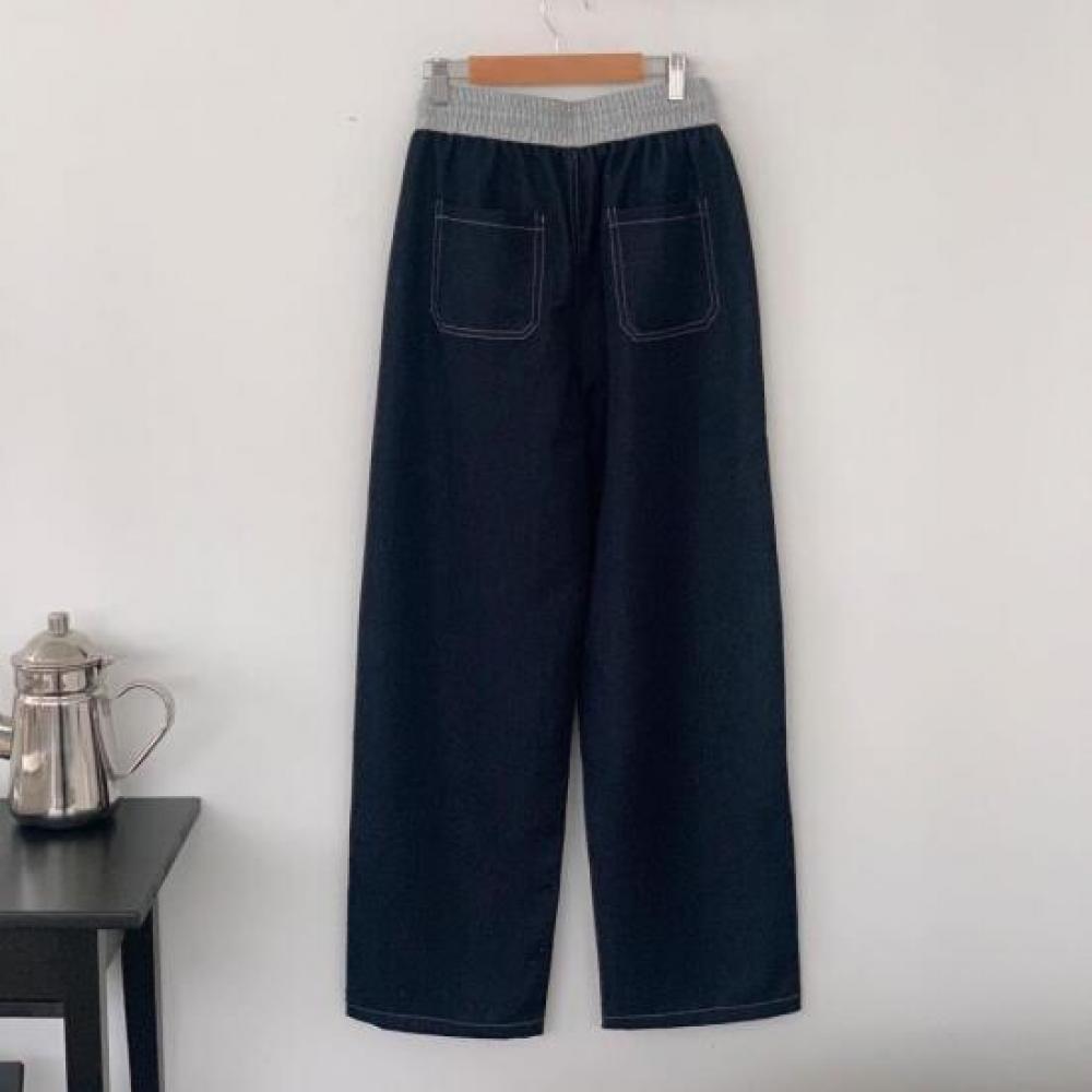 New ArrivalS Open Run Women S Black Denim Wide pantS