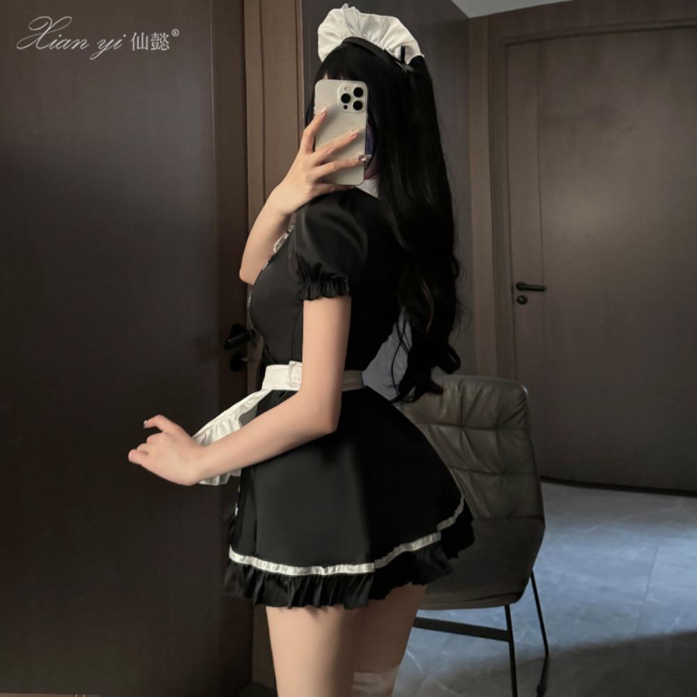 Xian Yi Lingerie Pure Desire Bettmädchen Cos Sexy Leidenschaftliches Kostenloses Flirten Kleine Brüste Halloween Uniform 582