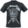 Camiseta de Arte Rock de Metallica Ideal para Entusiastas que Aprecian el Legado Legendario del Metal y el Estilo Vanguardista en Camisetas Casuales