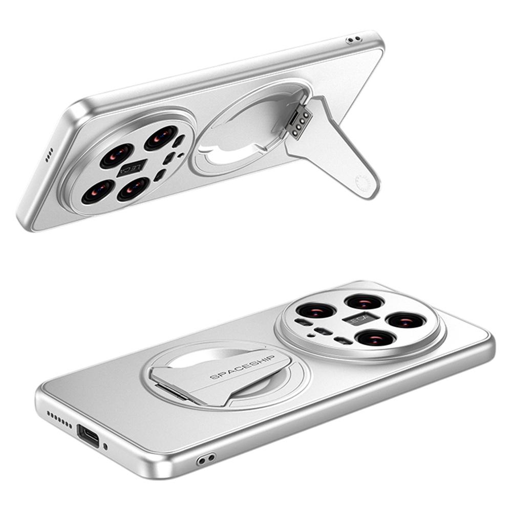 For Xiaomi 14 Ultra Case Compatible with MagSafe Hidden Kickstand Skin-Feel Matte PC TPU Phone Back Cover