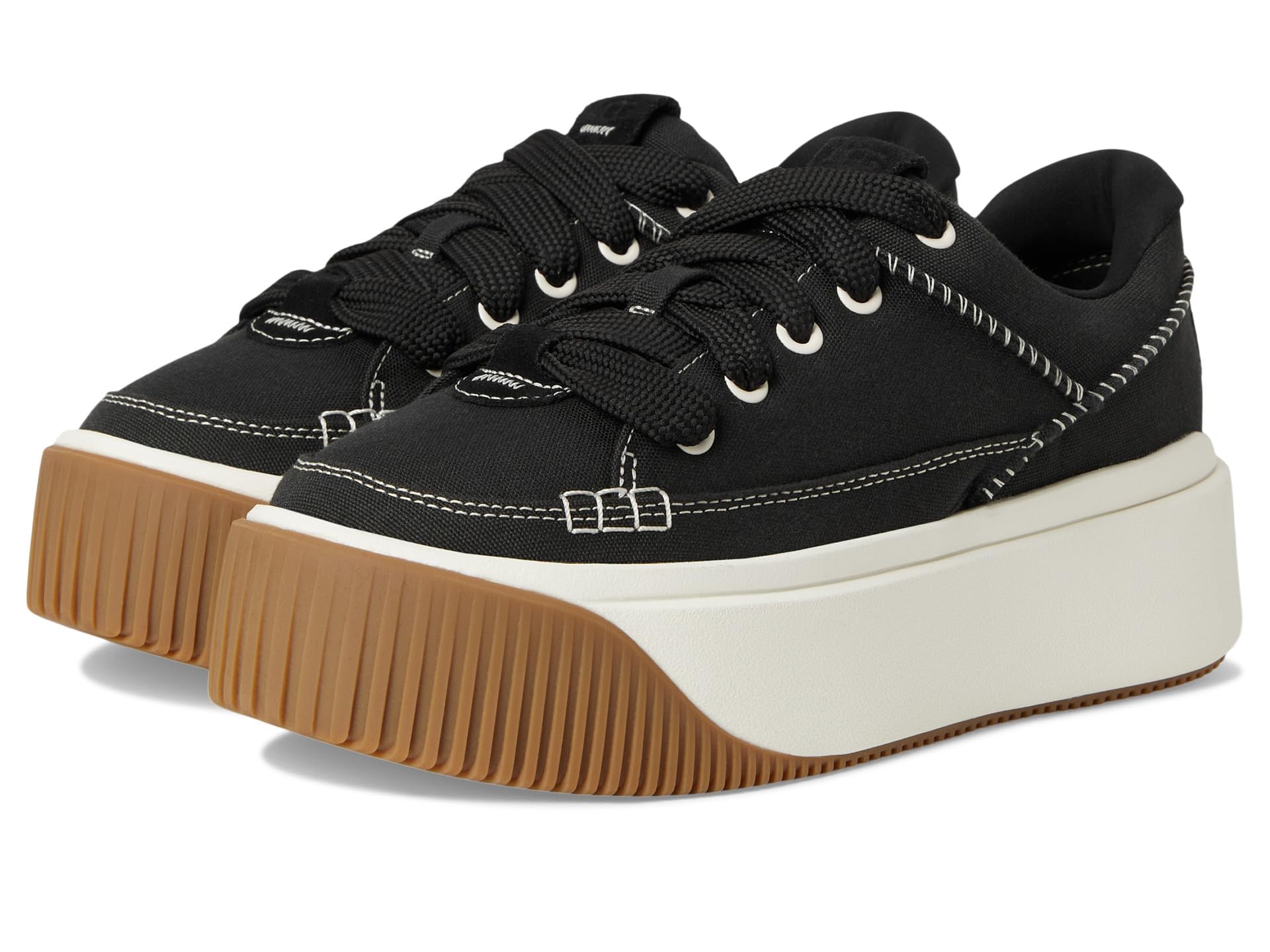 

School Shoes W ESSENTIAL LACE UP cm [UGG] EZ-DUZZIT Women s 23.0 чорний