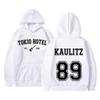 Germany Rock Band Tokio Hotel Kaulitz 89 Back Print Hoodie Unisex Women Vintage Oversized Sweatshirt Unisex's Gothic Black Streetwear