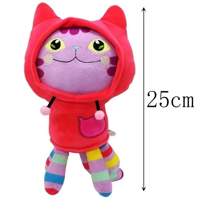 8 Styles La Plus Nouvelle Maison de Poupées Gabby Jouet en Peluche Mercat Dessin Animé Animaux en Peluche Sirène Chat Peluche Poupée Anniversaire Enfants Cadeaux de Noël