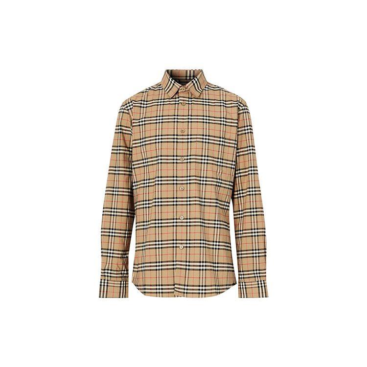 Burberry FW21 Shirt Men's Light Umber 8020966-A7028