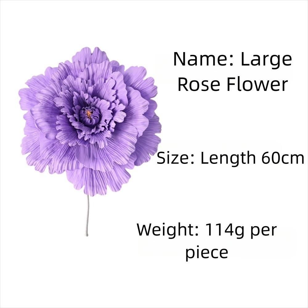 Foam Material Foam Flower 60CM Wedding Decoration Wedding Supplies  Bedside Decoration