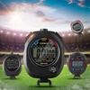 Accurate Waterproof Digital Stopwatch Handheld Professional with Wristband LCD Sports Stopwatch 24H Clock Watch