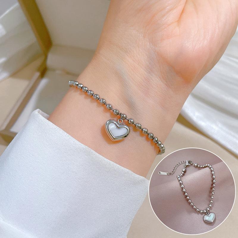 Furnace Real Gold Zircon Hip-Hop Bracelet Gold Fashion Temperament Korean Version Simple Luxury Niche