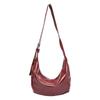 Dumpling Bag Contemporary For Women Roomy Commuter Crossbody Bag With Unique Dumpling Shape And Design