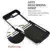 Ring Holder Matte Leather Case For Samsung Galaxy Z Flip 6 5 4 3 Flip5 Flip4 5G Leopard Pattern Ultra Thin Skin Feeling Cover