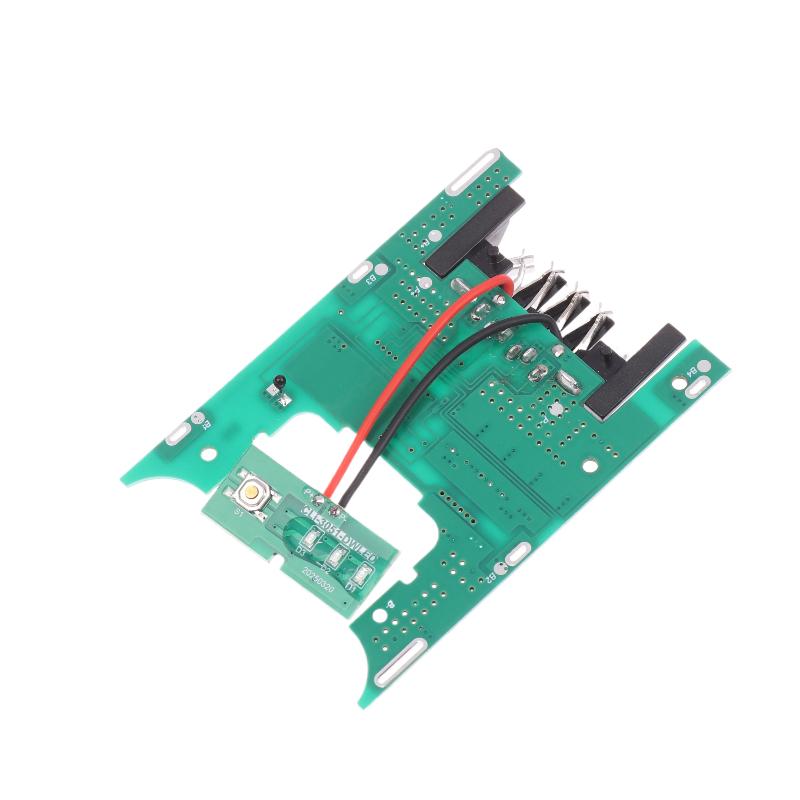 

1Pc LED Li-ion Battery BMS PCBA For 18/20V DCB183 DCB206 DCB203 DCB200 Key Charging Low Voltage Protection Circuit Board