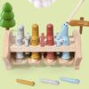 Wooden Fishing And Groundhog Children Puzzle Toys For Early Childhood Learning
