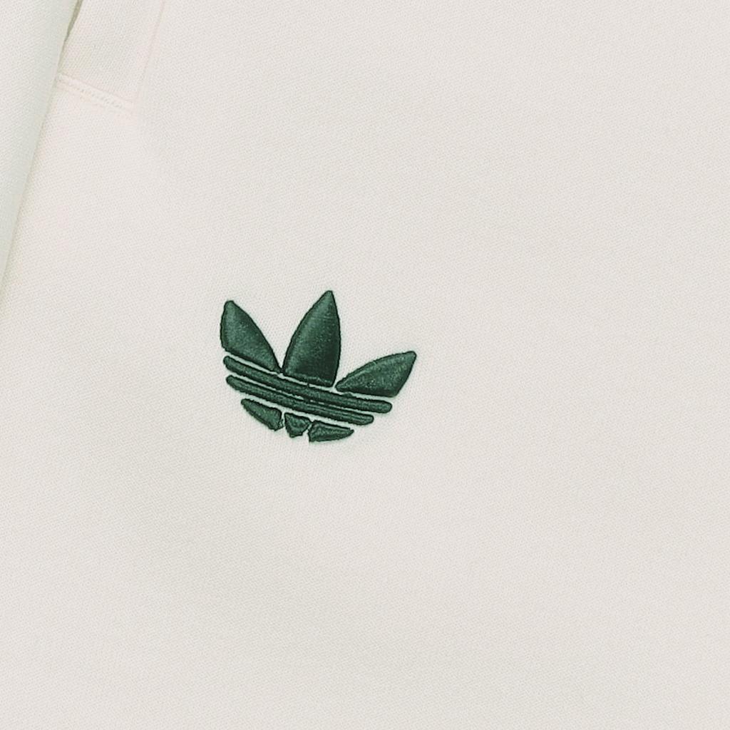 Adidas Campus 00s Series Logo Embroidered Elastic Waist Knitted Joggers Women Bottoms Cream-White IB7320