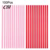 Heat Resistant Straw Heart Shaped Straws, Food Safe PP Disposable Drinking Rounded Grade Lip Design Comfortable Sip Straws for Cocktail, Birthday