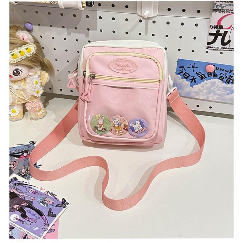 Neue transparente Umhängetasche Damen Freizeit Einfach Student Mode Schmerztasche Tasche Personalisierte Handytasche
