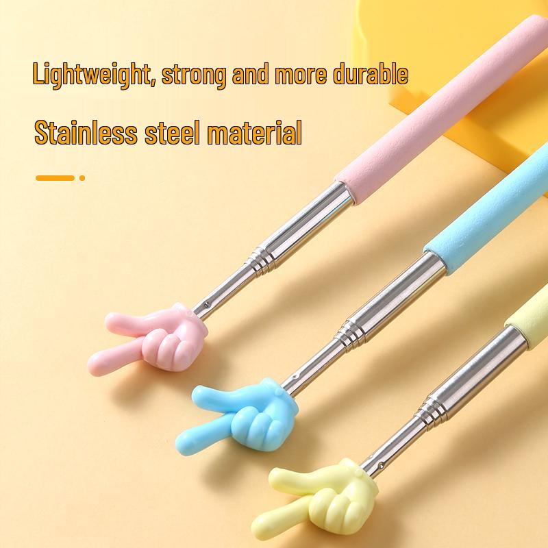 Teleskopowy wskaźnik do nauczania: Wysuwany wskaźnik palcowy dla nauczycieli i do nauki rodzinnej