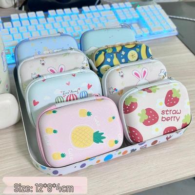Creative Cartoon Portable Storage Bag for Cables and Gadgets