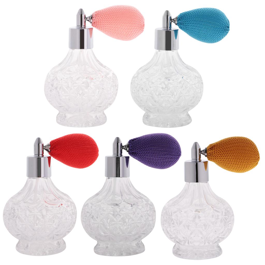 1 szt. 100 ml Pusta Szklana Butelka w Stylu Vintage na Perfumy, Wodę po Goleniu, Atomizer w Sprayu, Prezent