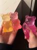 Kleurrijke Gummy Bear Fudge Knijpspeeltje Jelly Bean Gummy Snoep Fidget Hand Ontspanningsspeeltje Anti-Stress Verlichting Voor Alle Leeftijden