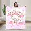 Melody  Super Warm Blanket  Students Plush Bedding Throws Graphic Home Decor Flannel Bedspread Sofa Bed Cover