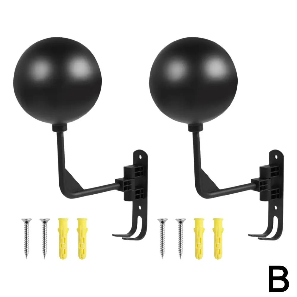 1/2pcs Motorcycle Helmet Rack Wall Mount With Hooks Metal Bicycle Helmet Display Hanger Stand For Coats Caps Rugby Helmet N6V2