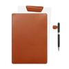 ergomi Individual Folder A4 Multifunctional PU Leather with Magnetic Clip and Pen Ideal for Document and Contract Office and New Employee Gift [Fits