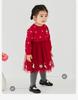 David Bella Children's Sweater Dress Autumn/Winter New Style Girls' Christmas Skirt