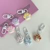 1Pcs Cute Cat Claw Keychain Pendant Keyring For Girls Backpack Charm Headphone Case Accessory Creative Friend Couple Gifts