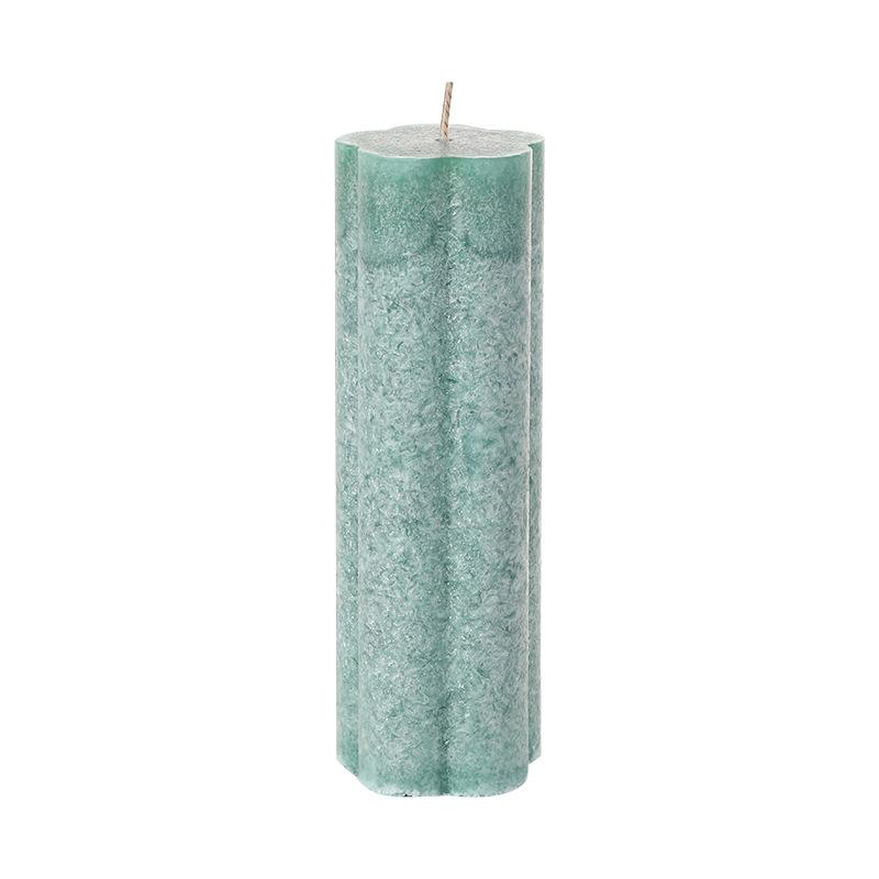 Handmade Ice Column Wax Household Unscented Candle Emergency Lighting Wedding Church Column Scented Candle