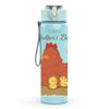 1PC Hen Flowers Happy Mothers Day Print 750ml Color Plastic Sports Water Bottle Leakproof Flip Straw Lid Suitable for Sports Office Home Use