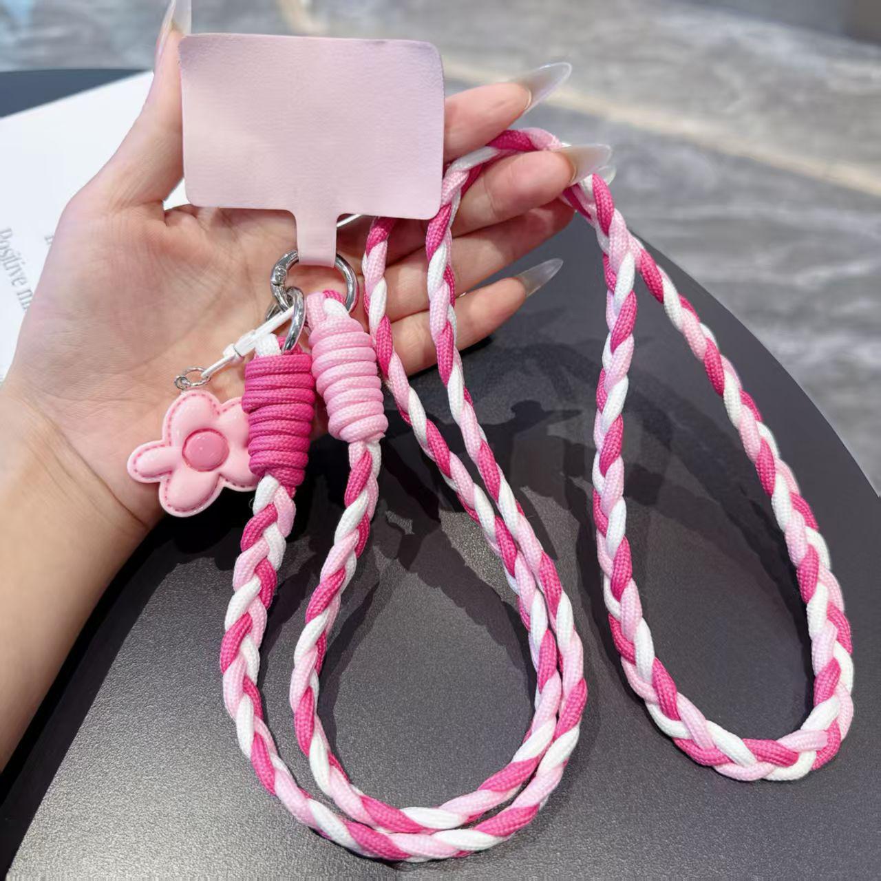

Colorful Flower Keychain: Cute Gift for Friends, DIY Phone Charm, or Girly Bag Accessory