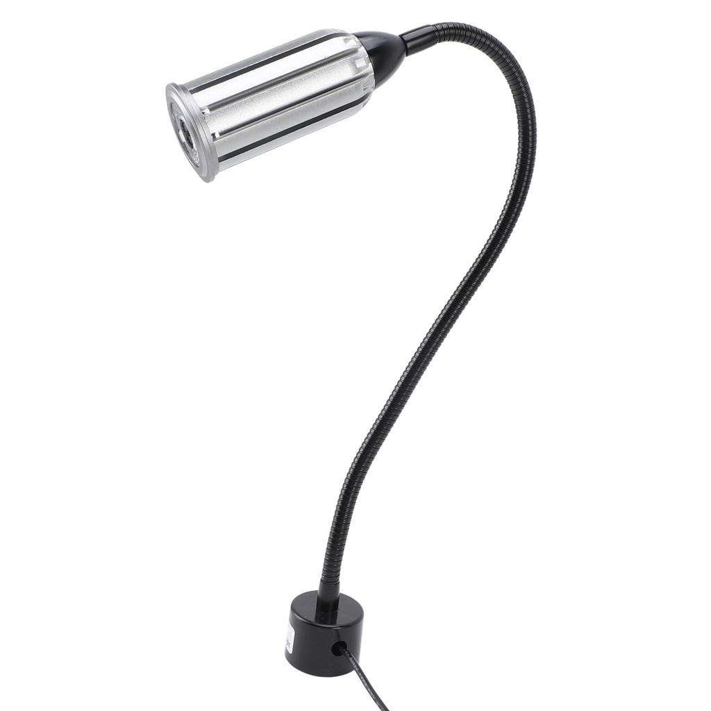 15W Magnetic Work Light 1200LM LED Machine Light with Flexible Gooseneck Shop Tool Lamp for Sewing