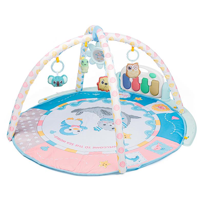 Baby Kick Piano Music Mat and Mobile: Activity Gym for Infants